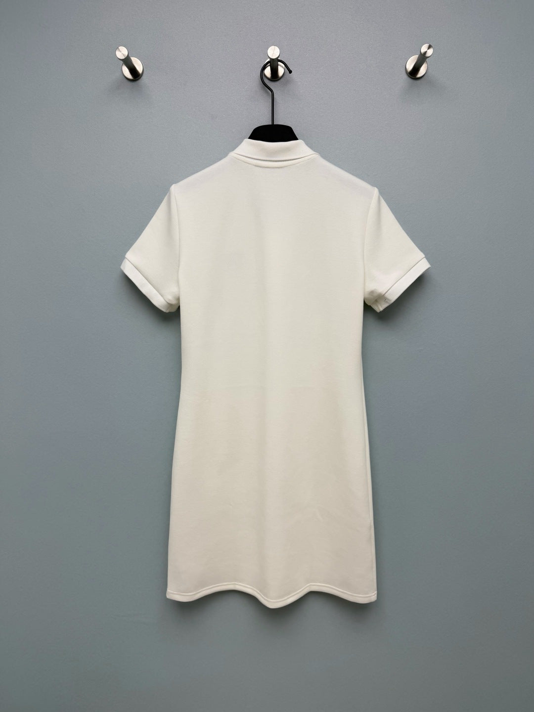 Celine 26 Polo Dress White in Cotton 386640