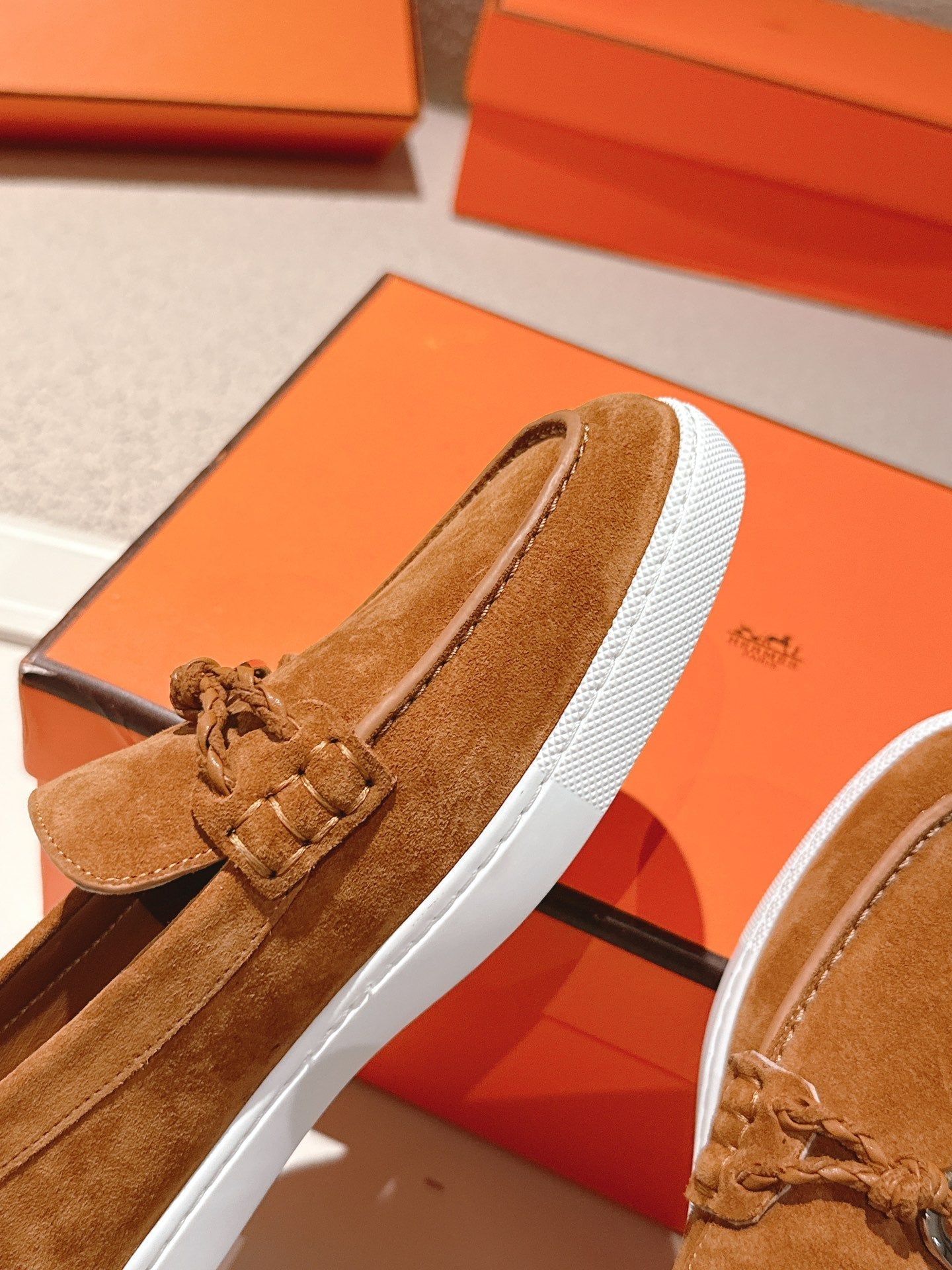 HM Ignacio Loafer Brown Suede 577448