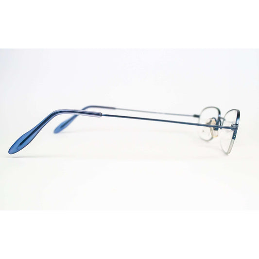 Agnes B Model MT30 Blue Oval Glasses