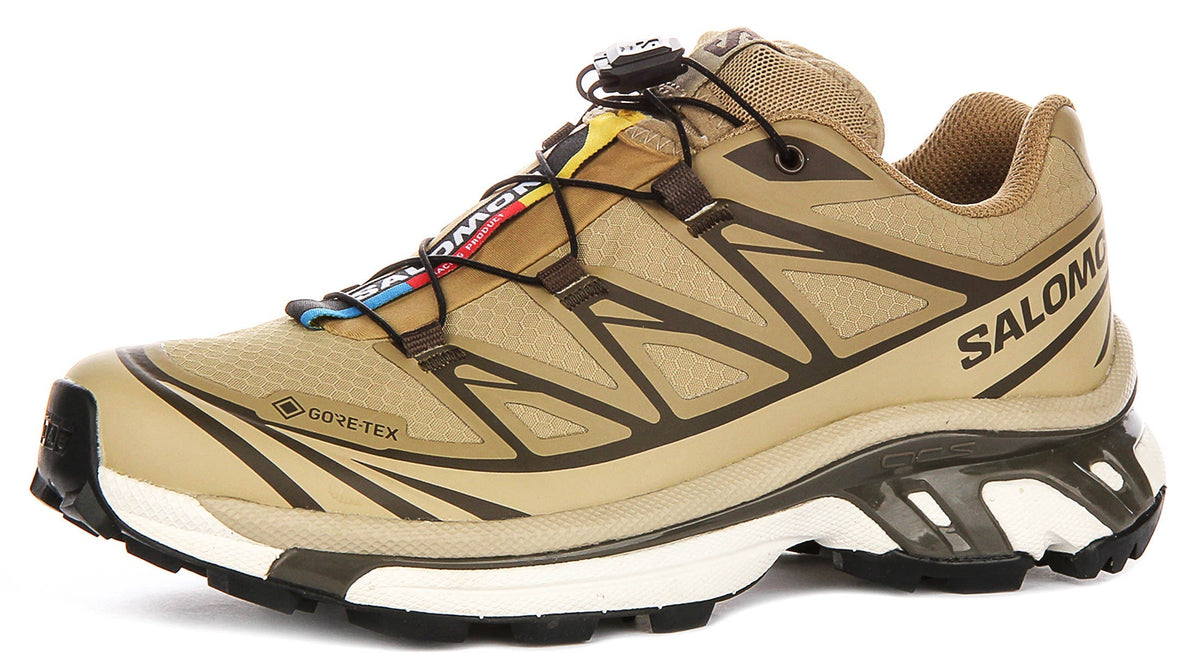 Salomon XT-6 Gortex In Tan Sneakers