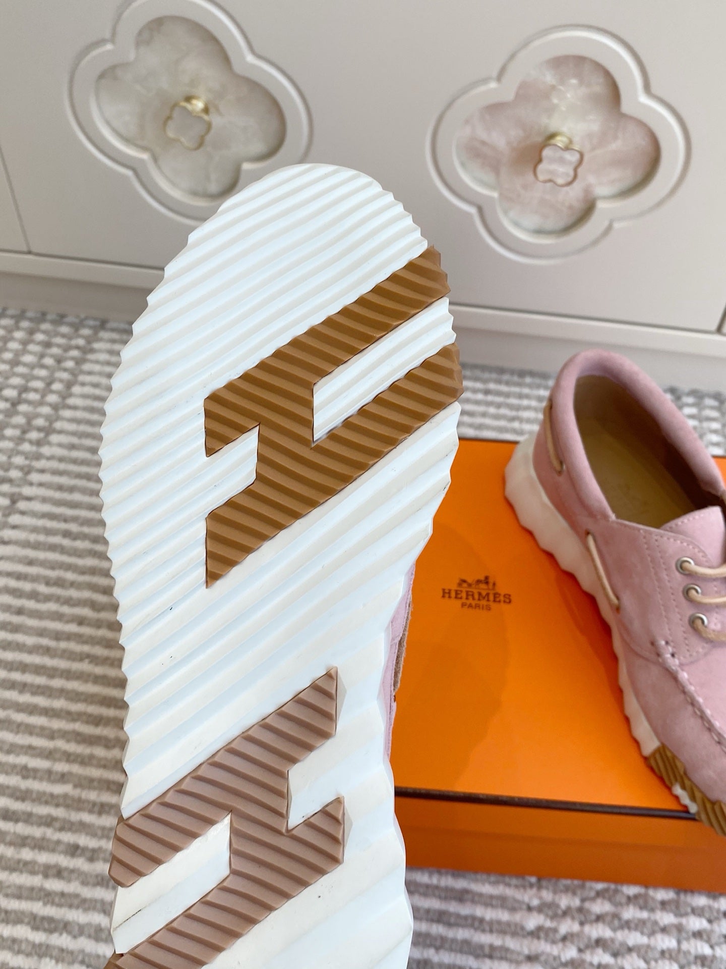 HM Ketch Sneakers Light Pink Suede