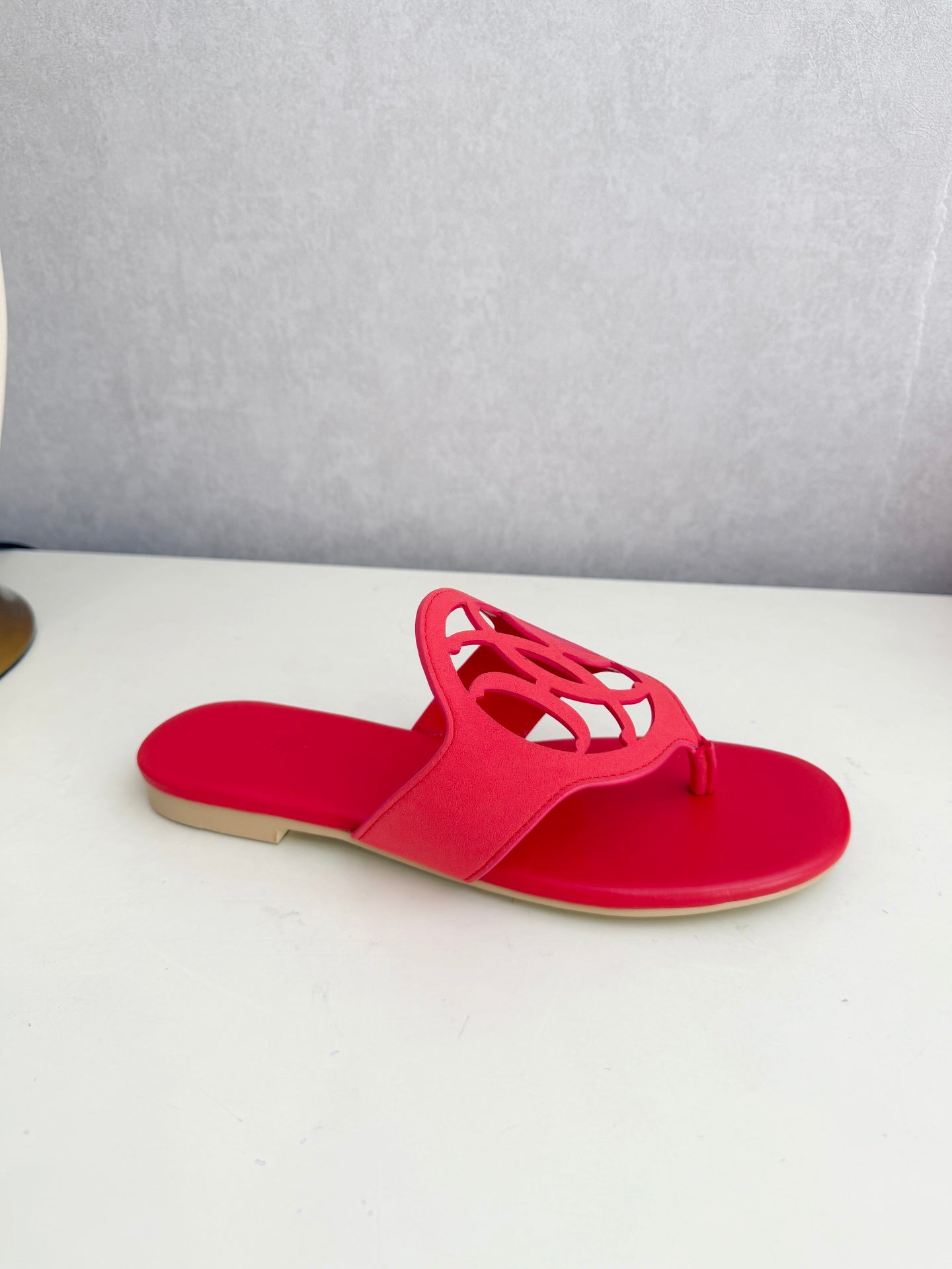 HM Mage Sandal Red Lambskin 605907