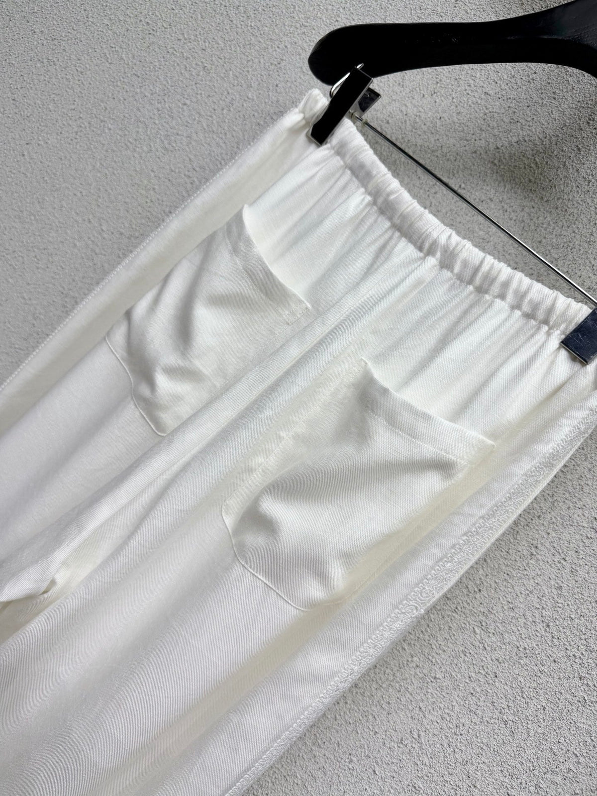 Celine Casual Trousers Lyocell Linen 398293
