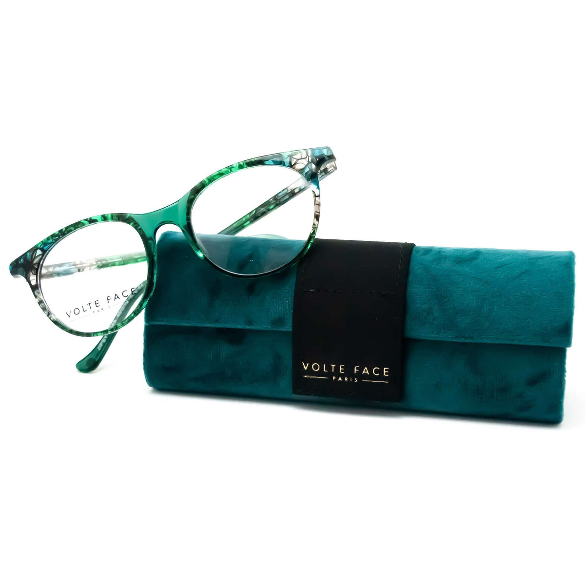 Volte Face Model JIPSY green Round Glasses