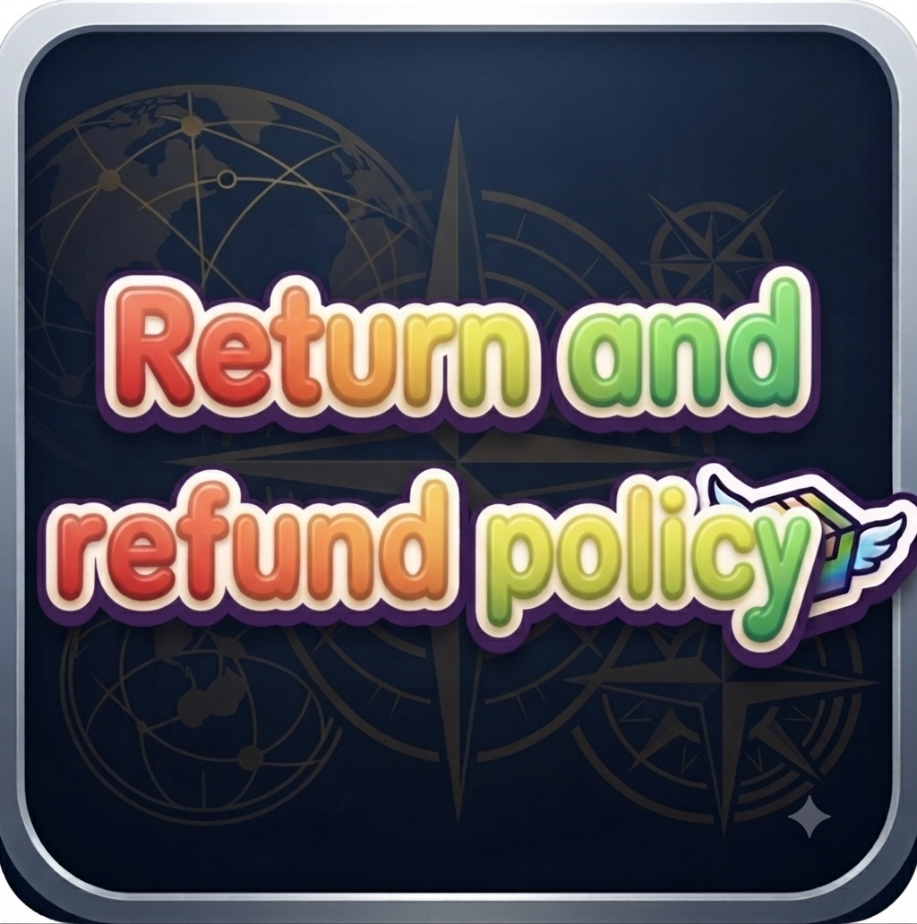 Return and refund policy