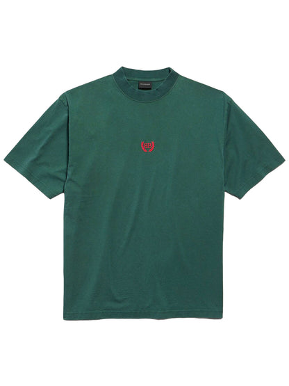 Balenciaga Men Laurel Medium Fit Jersey Classic T-Shirt
