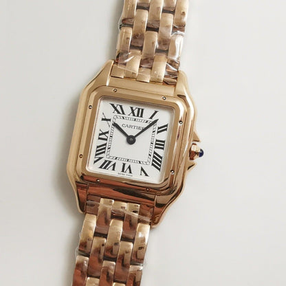 PANTHERE DE CARTIE QUARTZ ROSE GOLD CASE