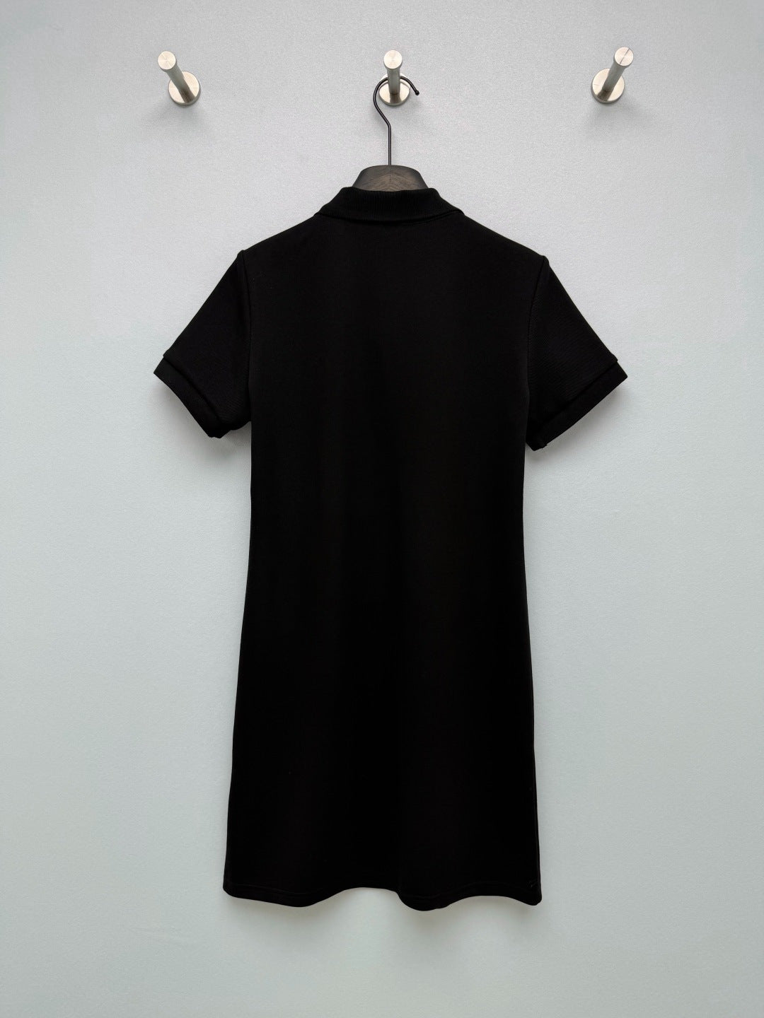 Celine 26 Polo Dress Black in Cotton 386639