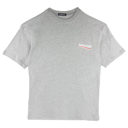 Balenciaga Political S/s T-Shirt Grey 1300