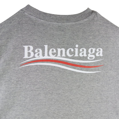 Balenciaga Political S/s T-Shirt Grey 1300