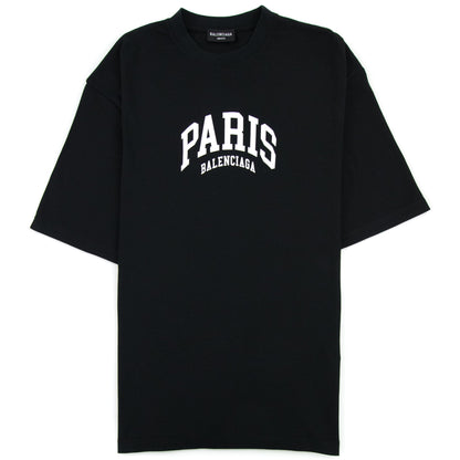 Balenciaga Cities Paris T-shirt Black