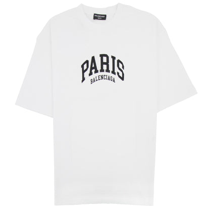 Balenciaga Cities Paris T-shirt White