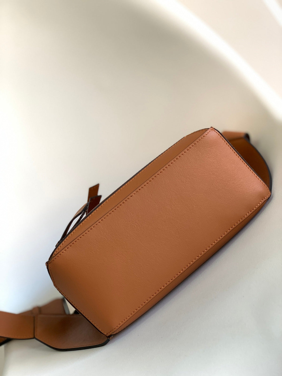 Loewe Puzzle Waist Bag 24 Brownish Orange Cowhide