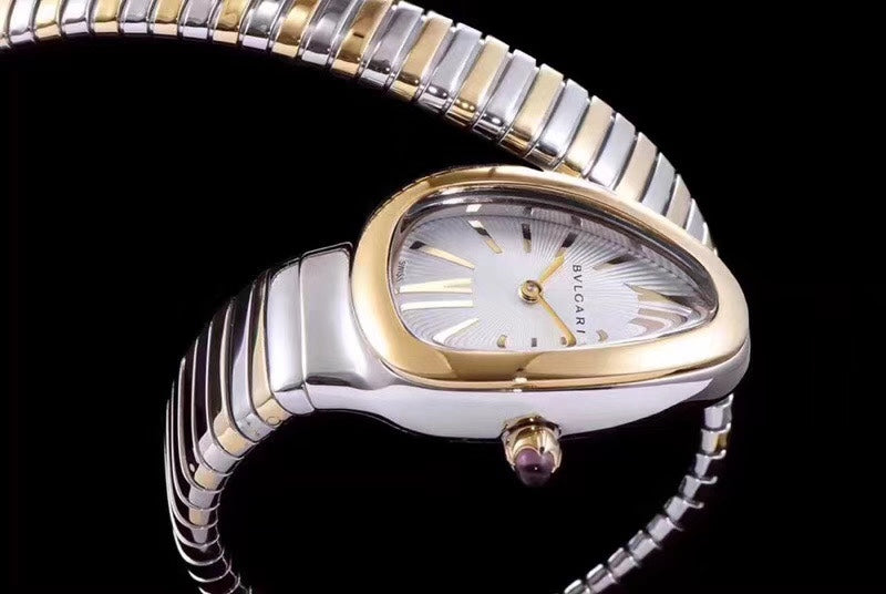 SERPENTI TUBOGAS 35MM GOLD SILVER