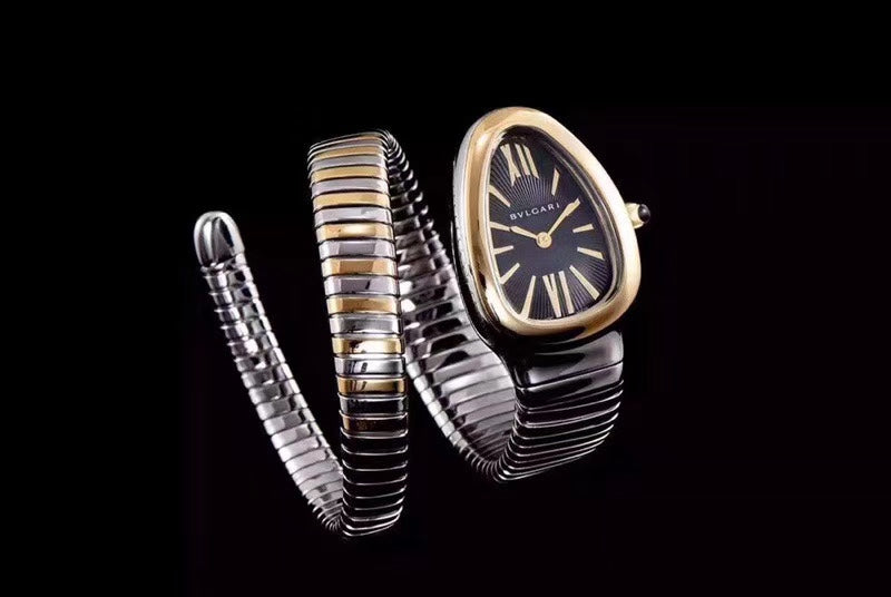 SERPENTI TUBOGAS 35MM GOLD SILVER