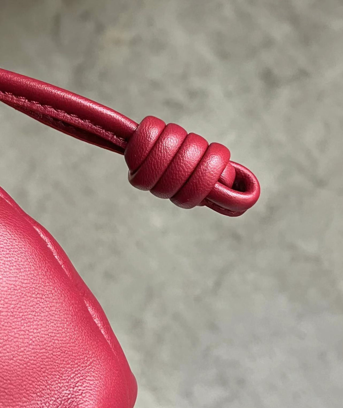 Flamenco Cluth Dark Burgundy Calfskin