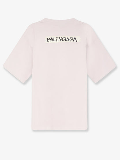 Balenciaga Cotton T-Shirt Grey Men
