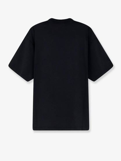 Balenciaga The Address Cotton T-Shirt Black