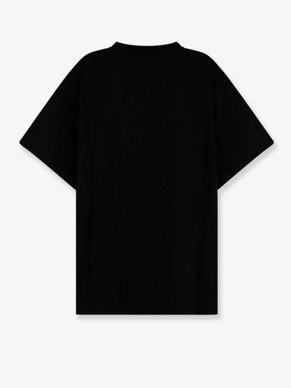 Balenciaga The Door Cotton T-Shirt Black