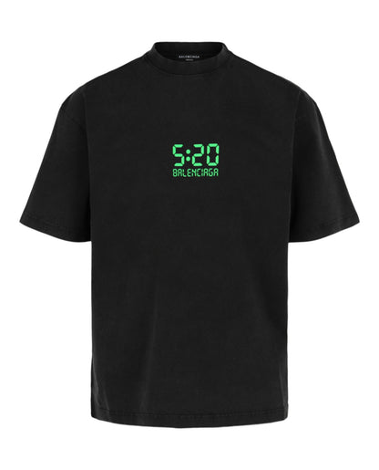 Balenciaga Unisex-Adult 5:20 Graphic T-Shirt