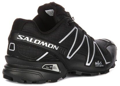 Salomon Speedcross 3 In Black Silver