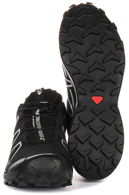 Salomon Speedcross 3 In Black Silver
