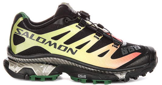 Salomon XT-4 OG In Black Yellow Sneakers