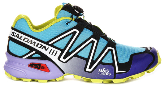 Salomon Speedcross 3 In Blue Purple