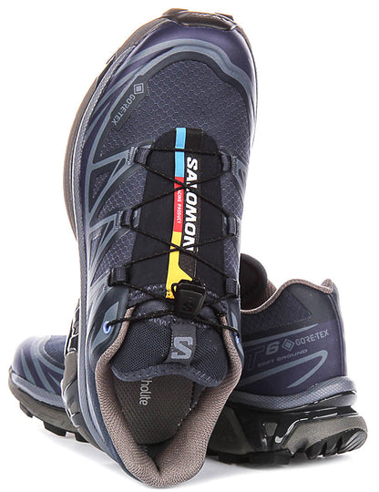 Salomon XT-6 Gortex In Blue Sneakers