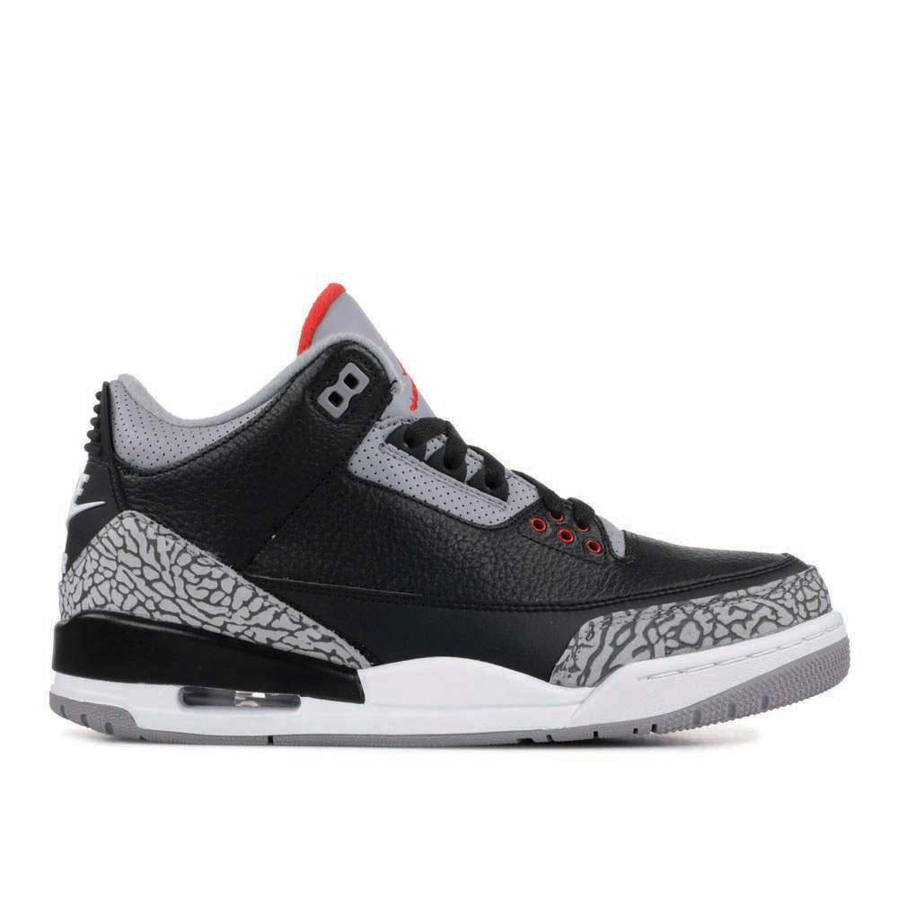 Air Jordan 3 Retro OG ‘Black Cement’ 2018 Everlasting Sneaker Sneakers - Retr...