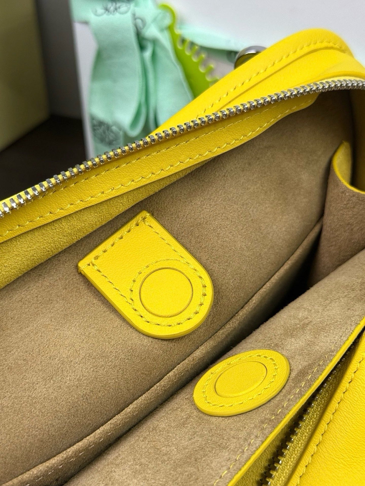 Loewe 2026 Amazona 180 Bag 24cm Yellow Calfskin