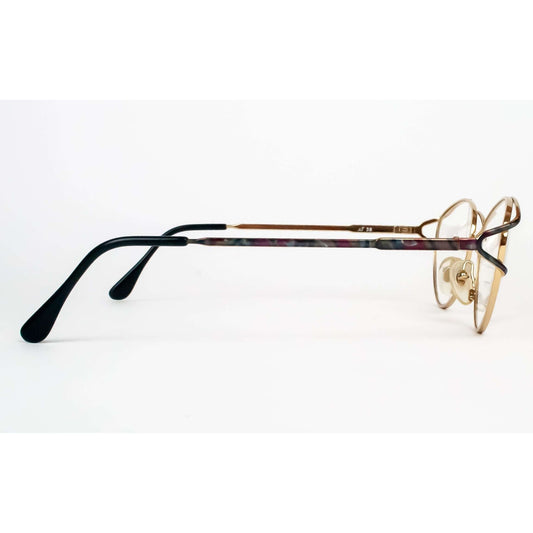Espressioni Vintage Gold Oval Glasses