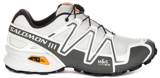 Salomon Speedcross 3 Goretex In White Grey
