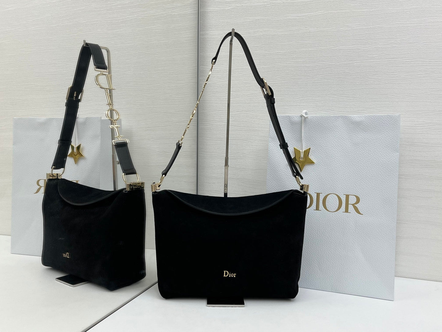 Dior 2026 Diorly Bag 28cm Suede Calfskin
