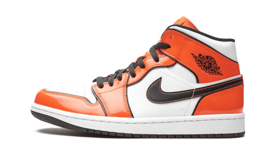 Air Jordan 1 Mid SE Turf Orange Sneakers - Limited Edition