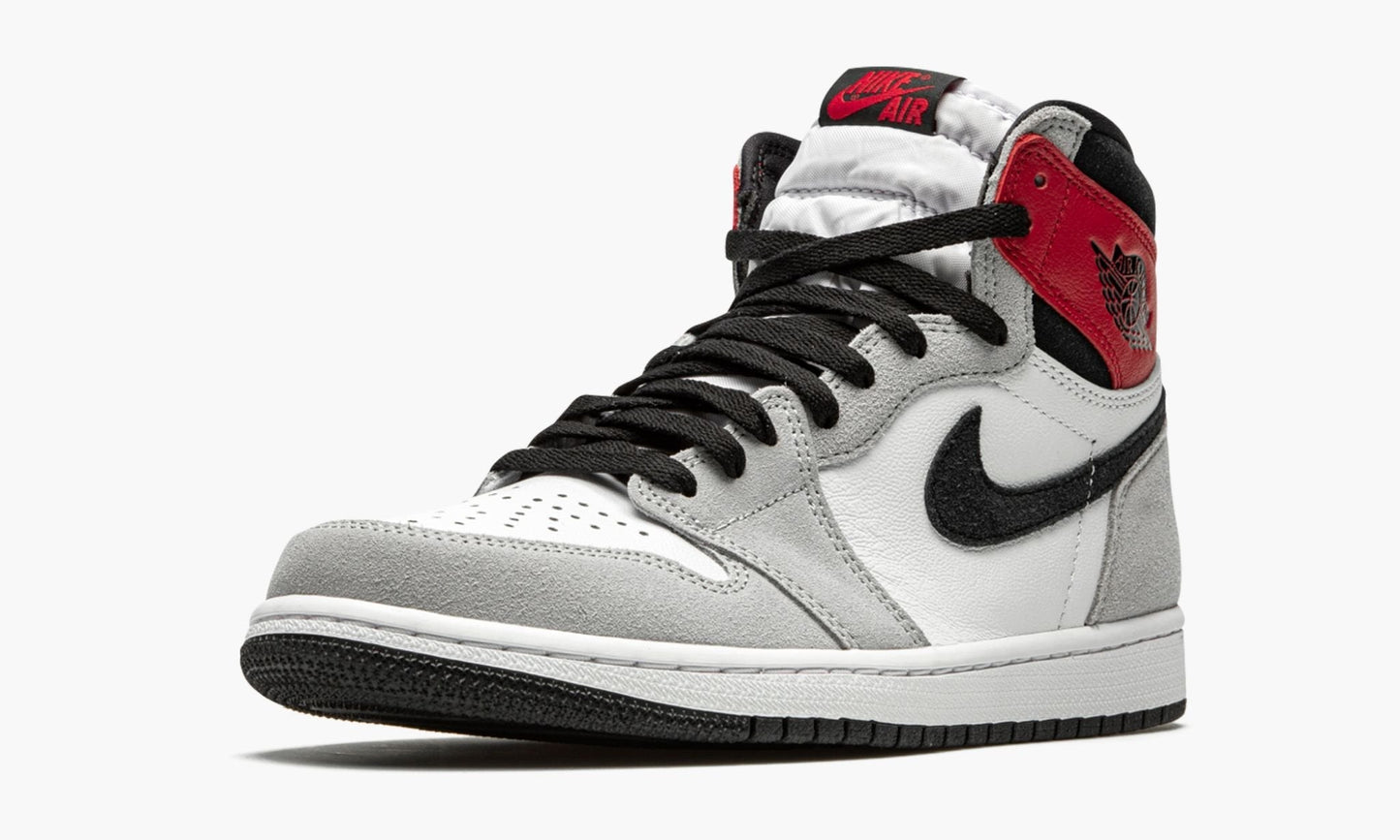 Air Jordan 1 Retro High OG Light Smoke Grey Sneakers - Hall of Fame
