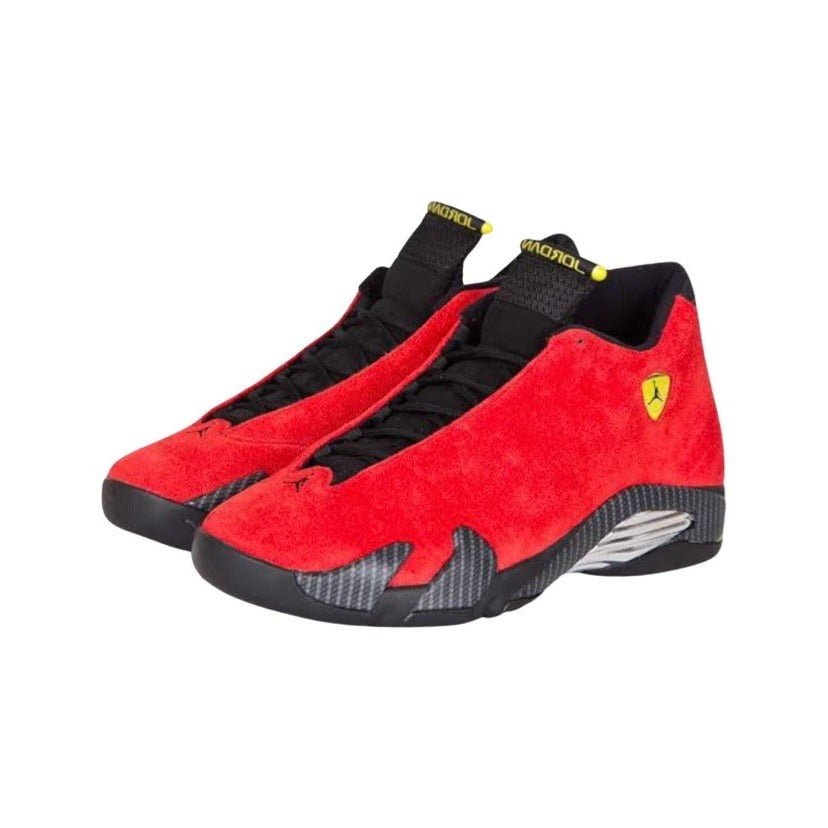 Air Jordan 14 Ferarir Red Sneakers - All-Day Comfort | Colorway of the Year