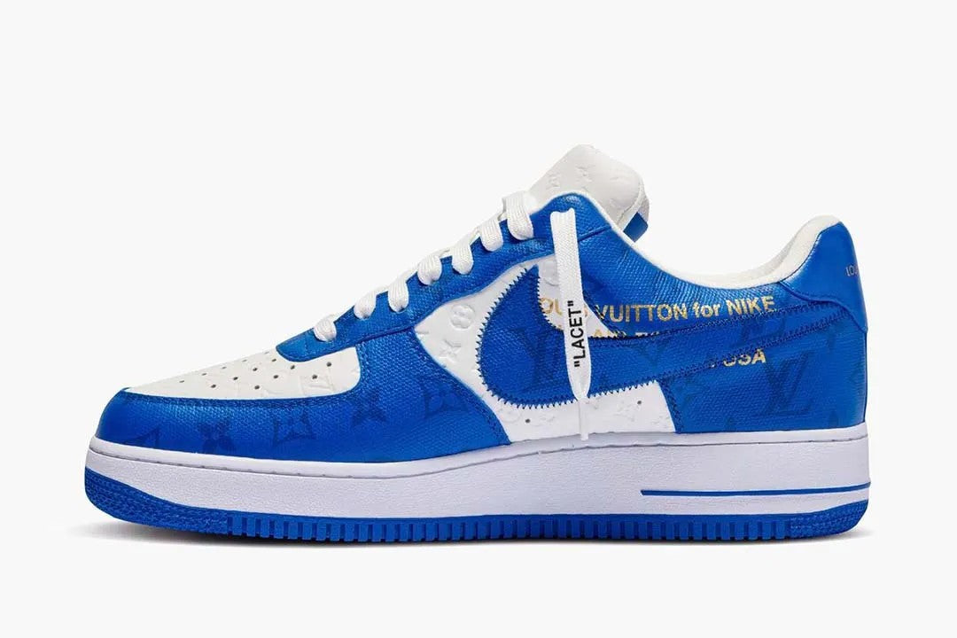 Air Jordan Force 1 Low White Royal Sneakers - Hype Release