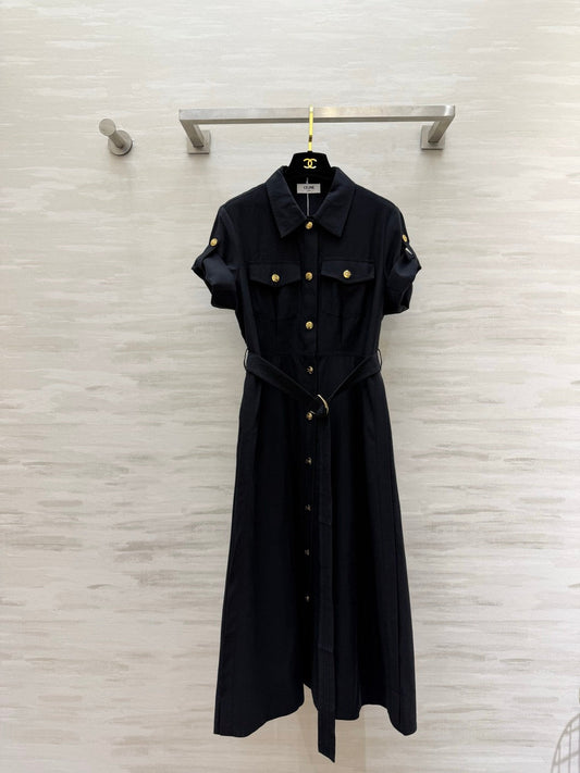 Celine 26s Shirt Dress 418