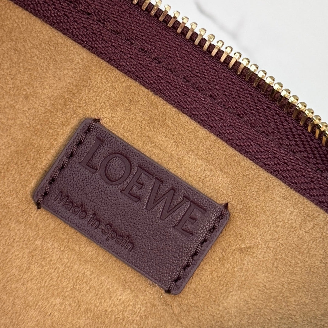 Loewe Joya Pouch Burgundy Calfskin 289461