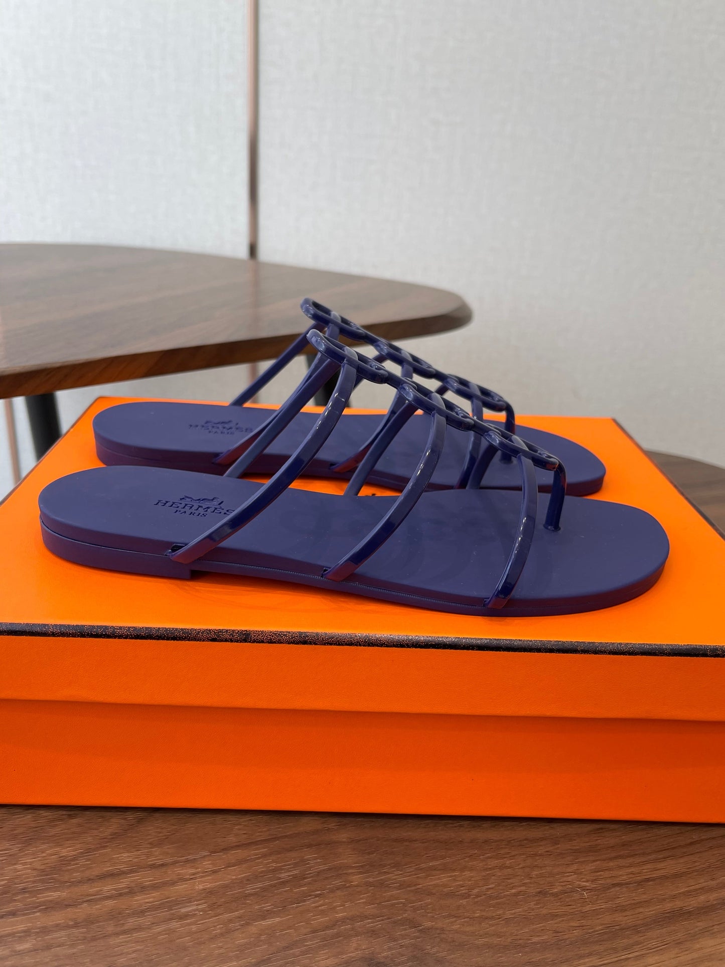 HM Mykonos Sandal  Navy Blue TPU 624766