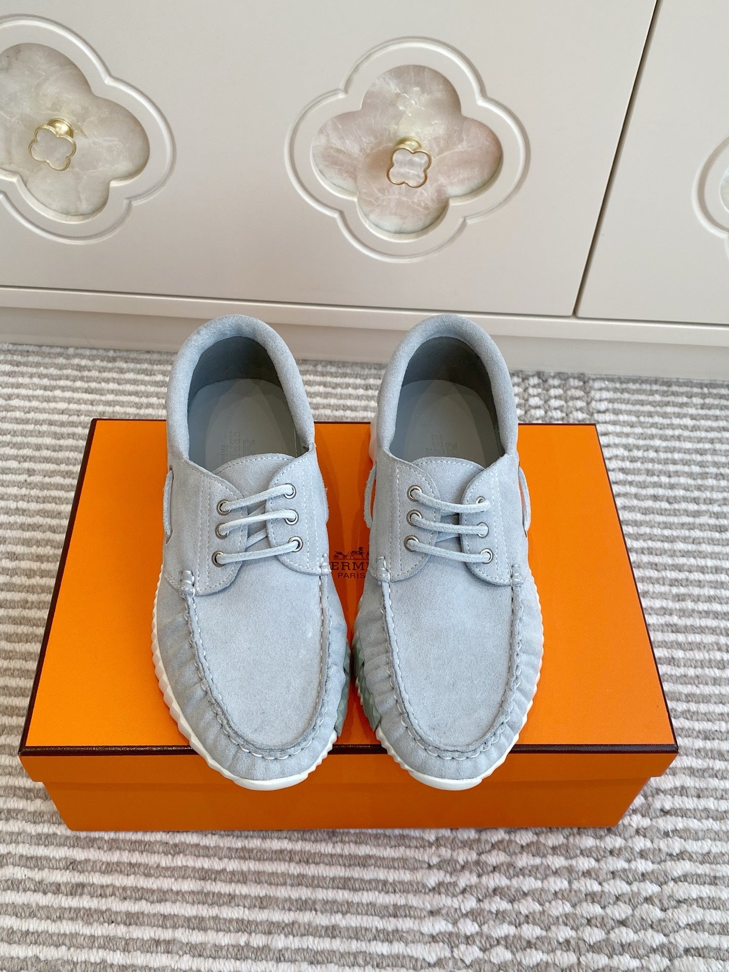 HM Ketch Sneakers Light Grey Suede