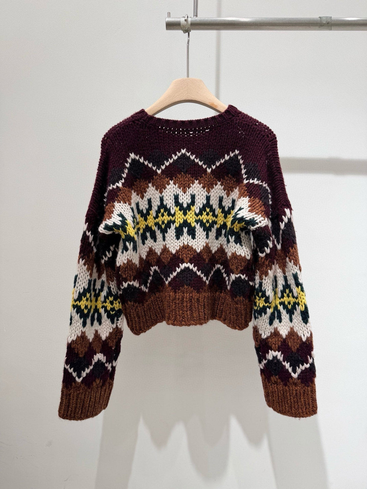 Celine 25 Sweater Multicolor Wool