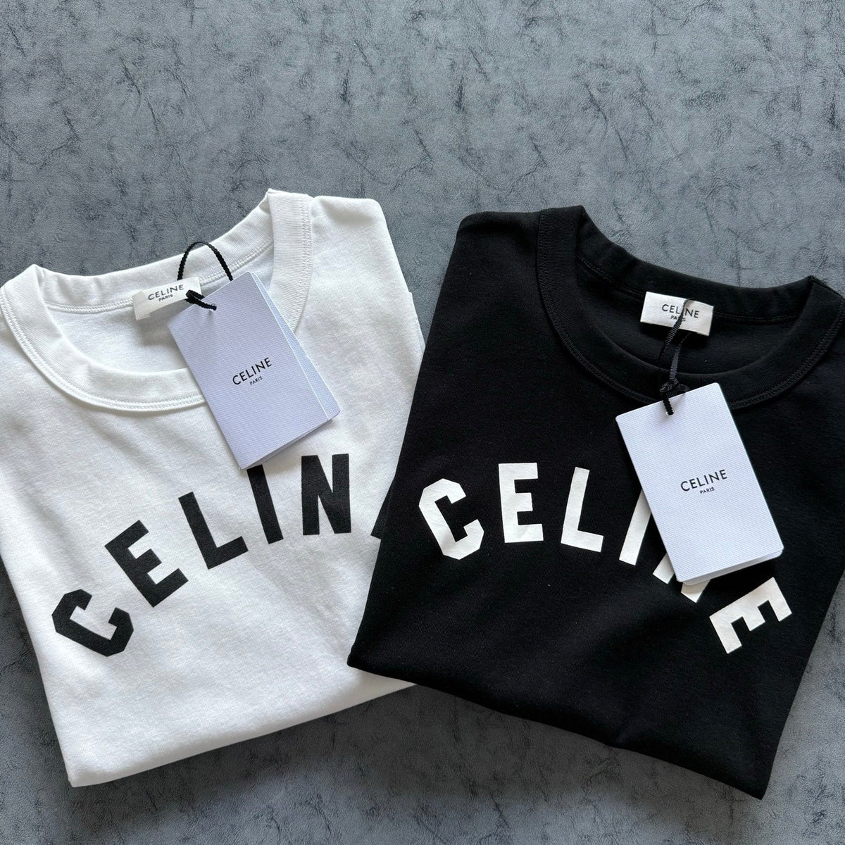 Celine SS26 Slim Fit Short-Sleeve Tee Cotton 350459