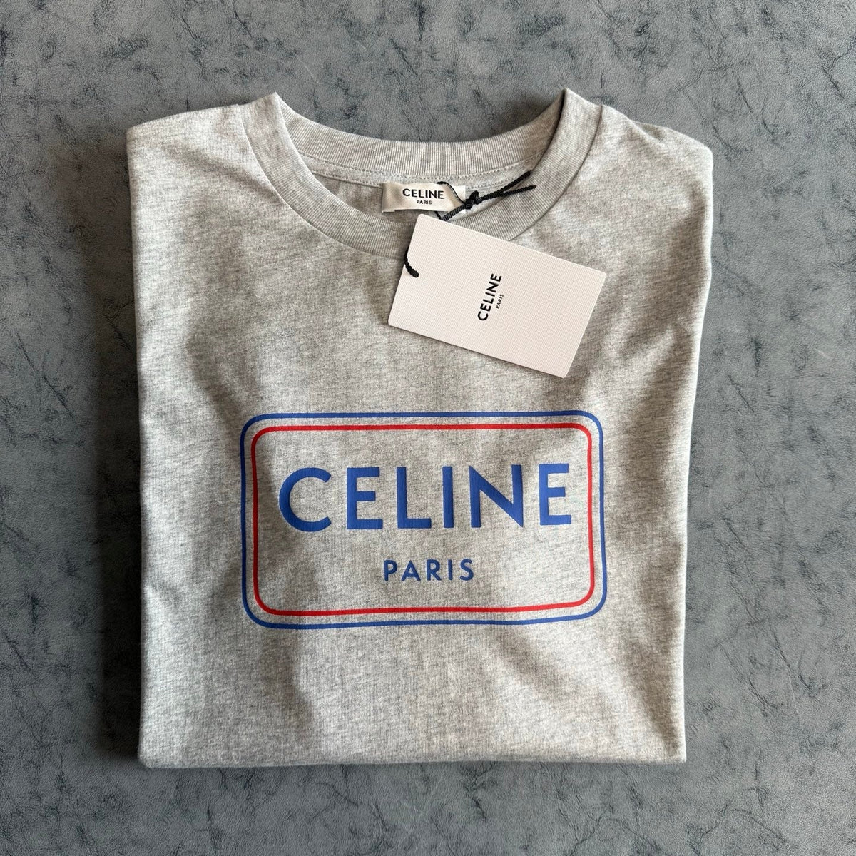 Celine SS26 Print Short-Sleeve Tee Cotton 350471