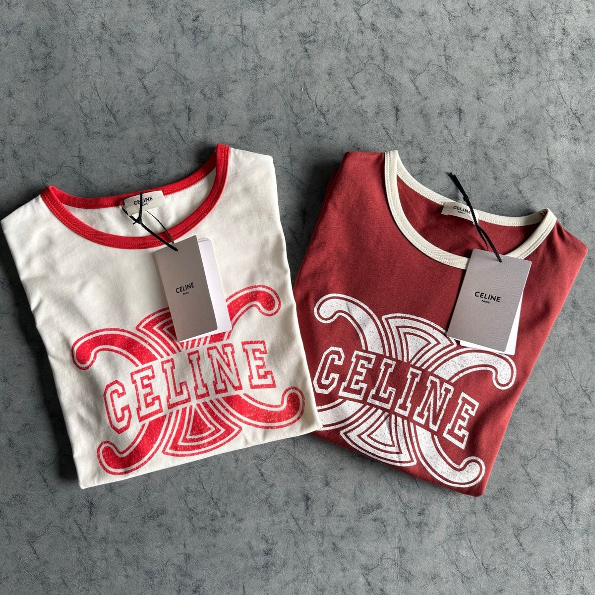 Celine SS26 Short-sleeved T-shirt Cotton 350486