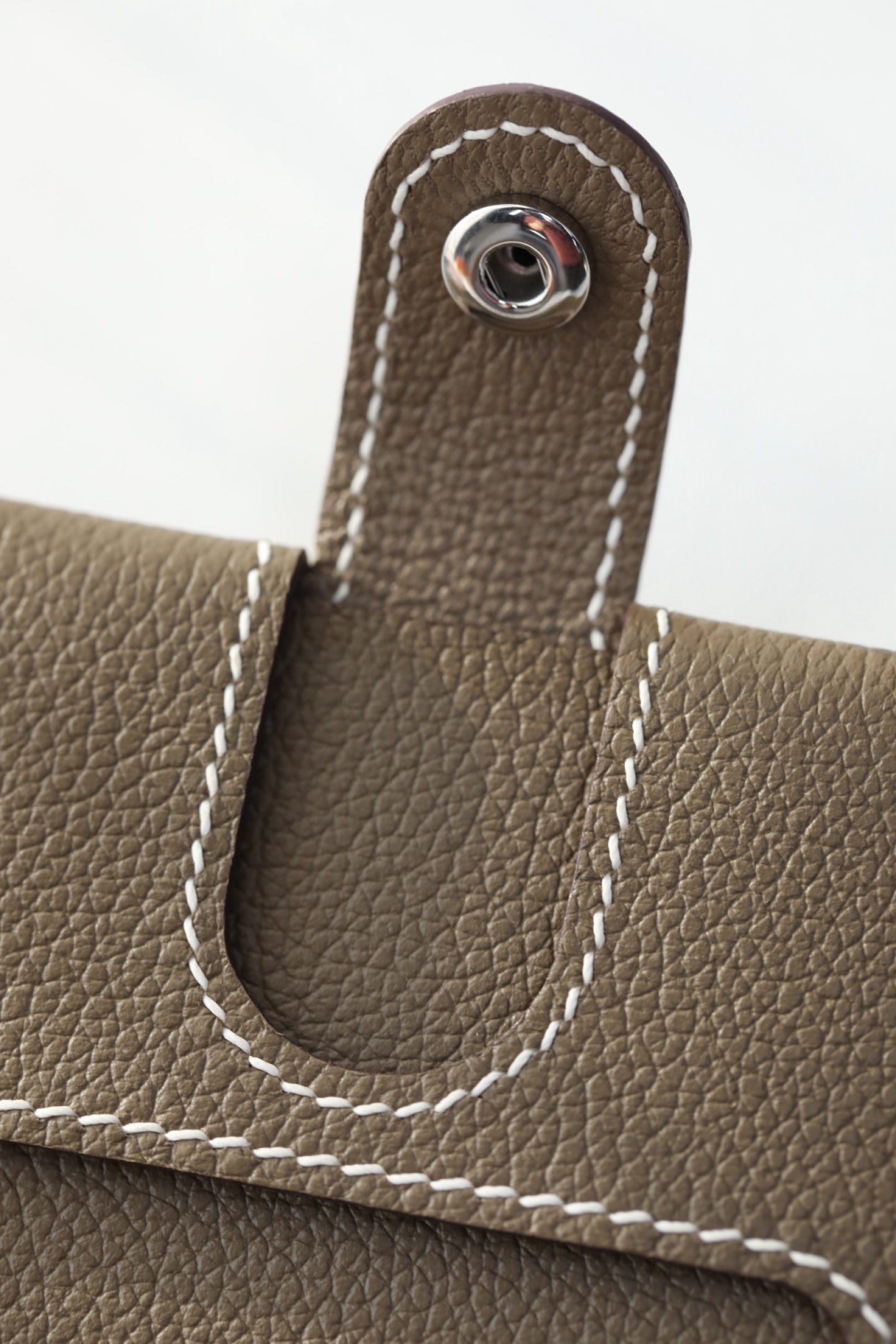 HM R.M.SCard Holder Taupe Togo Leather 284485