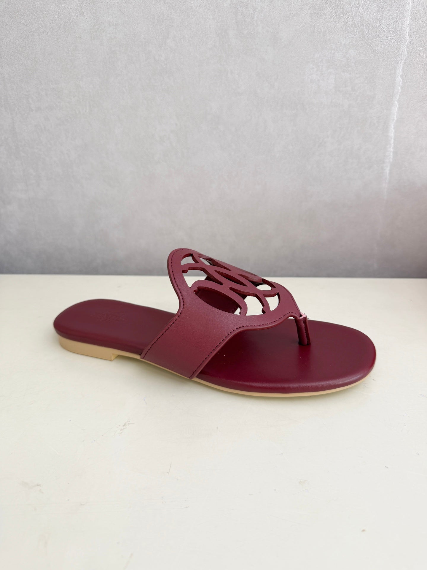HM Mage Sandal Burgundy Lambskin 605909