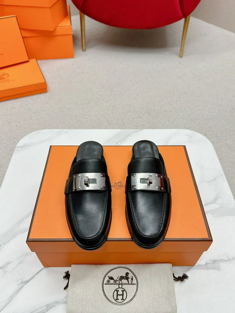 HM 2026 Mule Calfskin Suede 859384