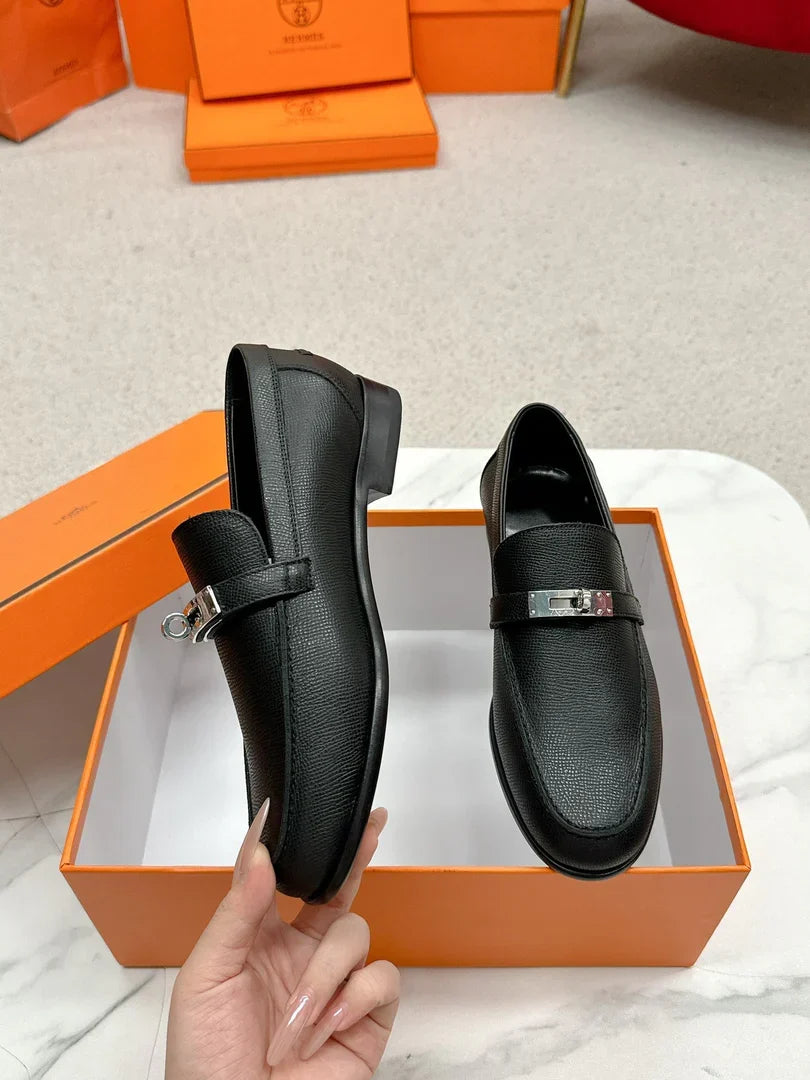 HM Loafer Grained Leather 859377